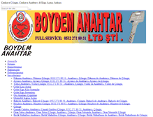 Tablet Screenshot of boydemanahtar.com